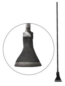 Ледоруб – топор  каленый А0 тр L=120 см. Труба D20