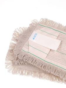 картинка насадки на швабру МОП плоский петлевой хлопок /пэф    50 см карман+стопа (ушки) ACG