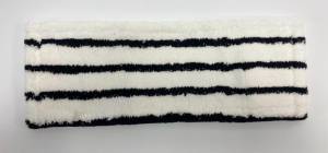 картинка насадки на швабру МОП ACG плоский "Микрофибра" жесткий абразив 40 см., карман + ушки