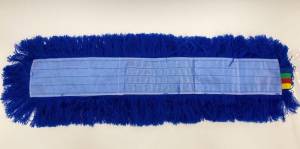 картинка насадки на швабру МОП ACG акриловый для сухой уборки 80 см., крепление карман