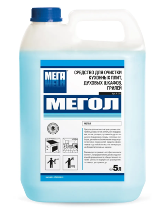 картинка МЕГОЛ средство для очистки кухонных плит, духовых шкафов 5 л. А170 