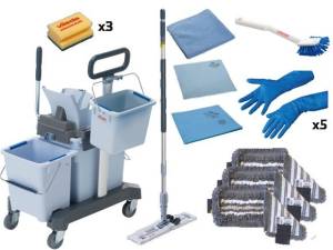 Набор №1 Все включено с УльтраСпид Про для уборки самых типовых загрязнений Vileda Professional