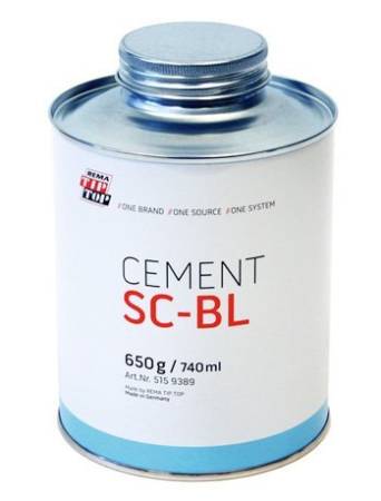 Клей-цемент синий SC-BL 650 гр. TIP-TOP 515 9389