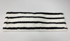 картинка насадки на швабру МОП плоский микрофибра 40 см жесткий абразив, люверсы под TTS ACG