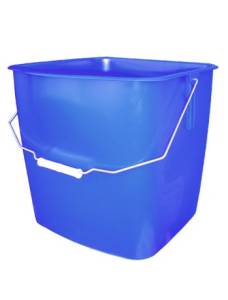 Ведро пластиковое для тележек 25 л. синее ACG