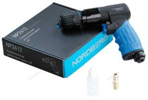 Пневмодрель NP2612 реверсивная d сверла до 10 мм