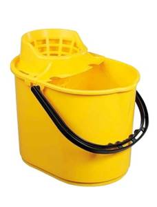 Ведро ACG 12 л. для резьбовых мопов, желтое