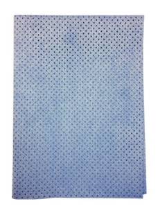 Замша для авто искусственная перфорированная синяя SALPA 30, 55х40 см. 300гр. неупакованная 1012541