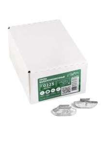 картинка 0225 Груза набивные балансировочные свинцовые для стальных дисков 25 г (уп. 100 шт), ACG