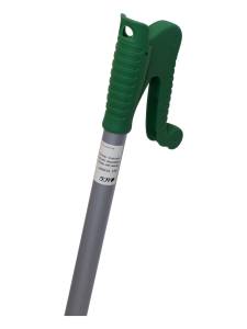 картинка Захват для сбора мусора и предметов, щипцы для мусора, палка хваталка, зеленый 70 см