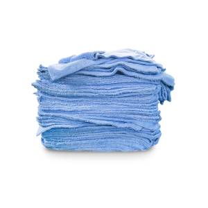 Cалфетка микрофибровая профессиональная без оверлока  40x40 см 100 штук,