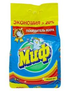 картинка Стиральный порошок МИФ 6 кг Свежий цвет