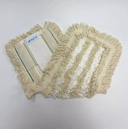 МОП ACG плоский хлопок+микрофибра 50 см. ушки+кармашки ТАФТИНГ