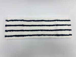 картинка насадки на швабру МОП ACG плоский "Микрофибра" жесткий абразив 50 см., карман + ушки