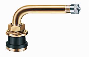 Вентиль бескамерный, 10 штук,  L=84 миллиметров, диам. 15,7 миллиметров, TR-570