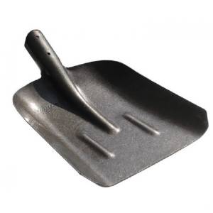 Лопата совковая 37,5x23,5 см с ребром жесткости на полотне 1,5 мм