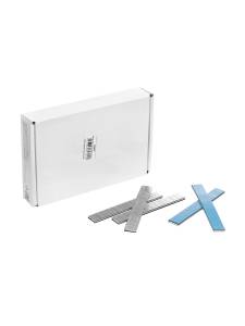 картинка 0083 Fe 100 LUXOR Грузики для балансировки колес, самоклеющиеся, оцинкованные 60 гр. (12х5 гр.) синий скотч (уп. 100  шт.)