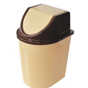 Бак 6 л., для мусора с крышкой, 19x18x31 см.