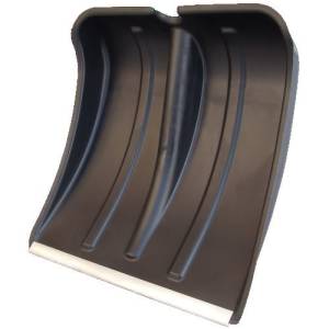 Лопата "Витязь" снегоуборочная 36,5х38 см пластмассовая, с накладкой