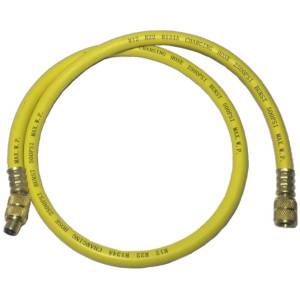 Шланг заправочный желтый 1,2  м для фреона R134a