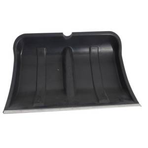 Лопата "Богатырь" снегоуборочная 50х40 см пластмассовая, с накладкой без черенка