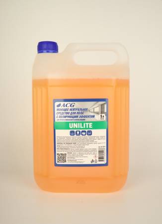 UNILITE средство моющее нейтральное для пола с полирующим эффектом 5 л