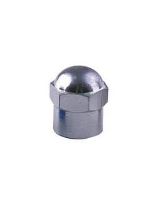 Колпачки для колёсного вентиля хромированные  08-1005 Clipper, 100 штук упаковка 