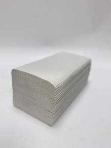 картинка Полотенца листовые ACG "Эконом" V-сл. 1 сл. макулатура 23x22см, 26г/м2, 200 л/пачке, (20 пачек) 1/20