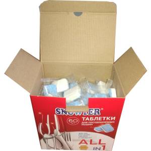Таблетки для ПММ 20 г (60 шт) СНОУТЕР