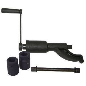 Гайковёрт ручной универсальный с набором головок, Дело Техники, момент силы 3800 Ньютон-метр, РГ56М