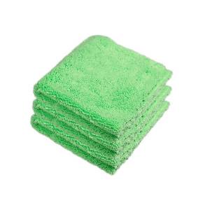 картинка Салфетка микрофибровая 40 x 40 см без оверлока комплект 3шт PROFI-MICROFASERTUCH GRUN Autech для автомобиля