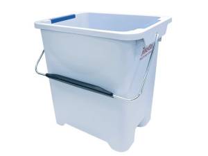 Ведро 10 л. УльтраСпид Про, серо-голубое, эргономичное Vileda
