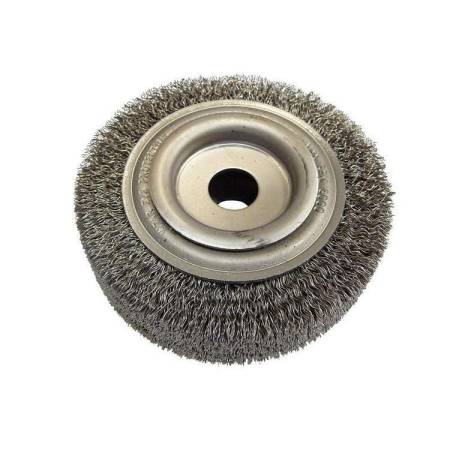 Щетка круглая, стальная, цилиндрическая, D=100 мм, W=25 мм, REMA TIP-TOP