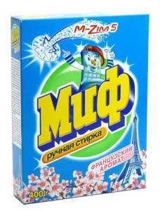 Стиральный порошок МИФ 400 г Морозная свежесть ручная стирка