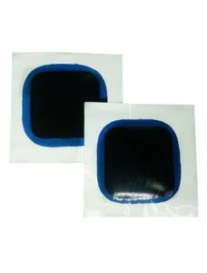 картинка Заплата (латка) универсальная для горячей и холодной вулканизации, H307, 35х35 мм, 50 шт, Clipper для ремонта шин и камер