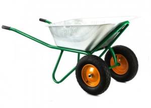 Тачка строительная 2 - колёсная 110л, грузоп. 300 кг