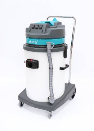 Пылеводосос 1640 M2 пластиковый бак 60 л, 3 х 1200 Вт (белый), ACG