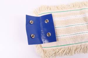 картинка насадки на швабру МОП плоский хлопок+микрофибра ТАФТИНГ 46 см кнопки под VDM ACG