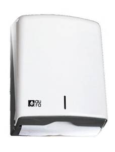 Диспенсер ACG для листовых полотенец белый пластик размер 27,5х13х36,5