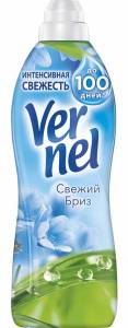 VERNEL Кондиционер для белья “Свежий бриз” 910 мл