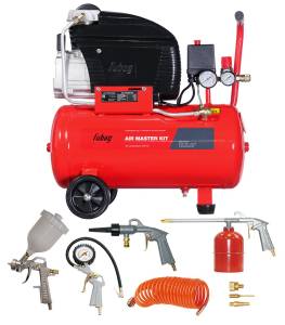 Компрессор AIR MASTER KIT + 6 предметов, Fubag