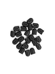 картинка Набор колпачков для колесного вентиля LUXOR пластиковые черные (100 шт/уп), ACG для шин купить
