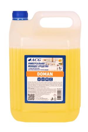 DOMAN ACG Универсальное моющее средство с ароматом апельсина 5л