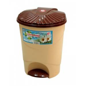 Бак 15 л., для мусора с педалью