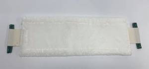 картинка насадки на швабру Насадка для швабры МОП плоский Микрофибра 42х14см. крепление ушки под Veleda