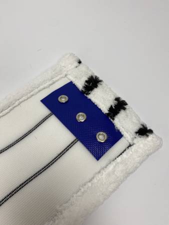 картинка МОП плоский микрофибра 40 см жесткий абразив, люверсы под TTS ACG 