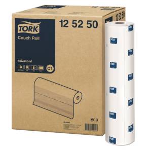 Простыни бумажные медицинские, 13,1х50 см, 2 слоя, 132 л, белые, 9 шт Tork