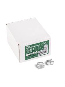 картинка 0215 Груза набивные балансировочные свинцовые для стальных дисков 15 г (100 шт/уп), ACG