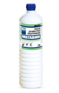 МЕГАВИН средство концентрированное для мойки стекол 1 л