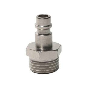 Штуцер-переходник, быстросъём, б/см (п), резьба наружняя 1/2", Clipper